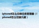 iphone8怎么切换任务管理器（iphone8怎么切换九键）