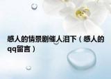 感人的情景剧催人泪下（感人的qq留言）