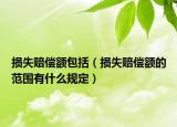 损失赔偿额包括（损失赔偿额的范围有什么规定）