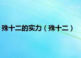 殊十二的实力（殊十二）