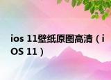 ios 11壁纸原图高清（iOS 11）