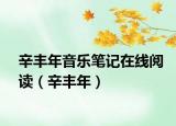 辛丰年音乐笔记在线阅读（辛丰年）