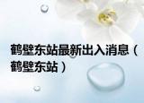 鹤壁东站最新出入消息（鹤壁东站）