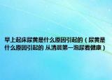 早上起床尿黄是什么原因引起的（尿黄是什么原因引起的 从清晨第一泡尿看健康）