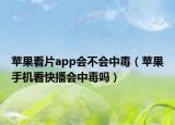 苹果看片app会不会中毒（苹果手机看快播会中毒吗）