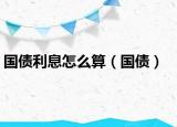 国债利息怎么算（国债）