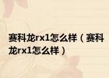 赛科龙rx1怎么样（赛科龙rx1怎么样）