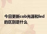 今日更新cob光源和led的区别是什么