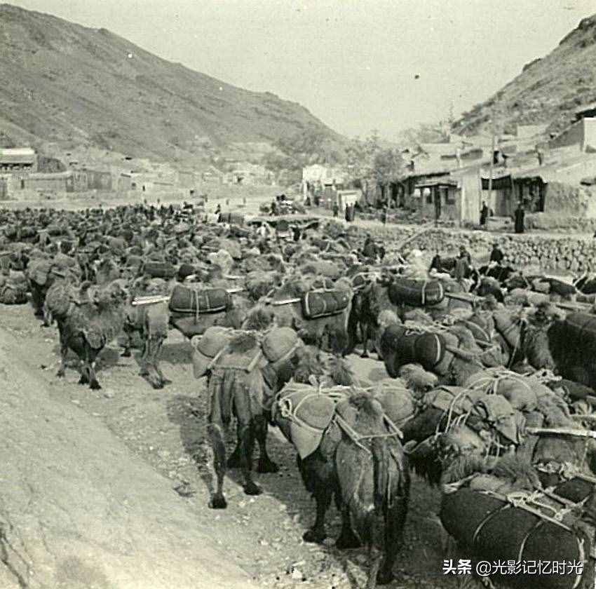 老照片：1939年张家口大境门“陆路商埠”的繁华