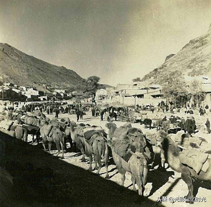 老照片：1939年张家口大境门“陆路商埠”的繁华