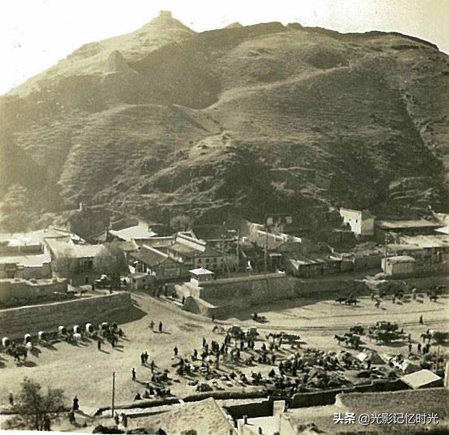 老照片：1939年张家口大境门“陆路商埠”的繁华