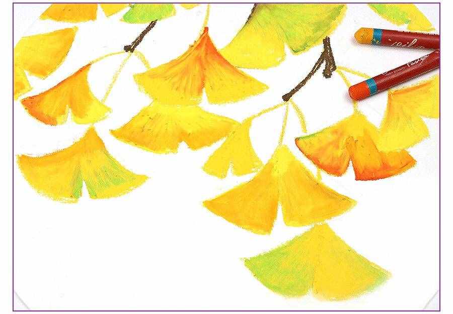 创意儿童画教程｜秋天的美景