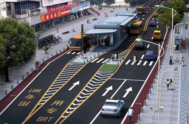 有一种别人家的公交,叫快速公交