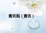 曹天民（曹天）