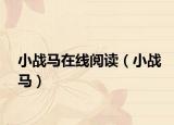 小战马在线阅读（小战马）