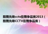 酷舞先锋cctv街舞争霸赛2013（酷舞先锋CCTV街舞争霸赛）