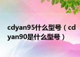 cdyan95什么型号（cdyan90是什么型号）