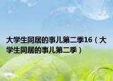 大学生同居的事儿第二季16（大学生同居的事儿第二季）