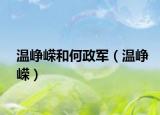 温峥嵘和何政军（温峥嵘）