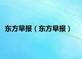 东方早报（东方早报）