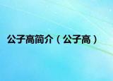 公子高简介（公子高）