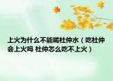 上火为什么不能喝杜仲水（吃杜仲会上火吗 杜仲怎么吃不上火）
