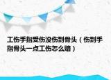 工伤手指受伤没伤到骨头（伤到手指骨头一点工伤怎么赔）
