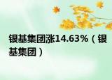银基集团涨14.63%（银基集团）