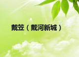 戴笠（戴河新城）