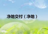 净地交付（净地）
