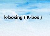 k-boxing（K-box）