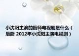 小沈阳主演的厨师电视剧是什么（后厨 2012年小沈阳主演电视剧）