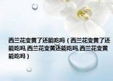 西兰花变黄了还能吃吗（西兰花变黄了还能吃吗,西兰花变黄还能吃吗,西兰花变黄能吃吗）