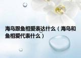 海鸟跟鱼相爱表达什么（海鸟和鱼相爱代表什么）