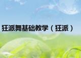 狂派舞基础教学（狂派）