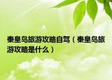 秦皇岛旅游攻略自驾（秦皇岛旅游攻略是什么）
