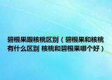碧根果跟核桃区别（碧根果和核桃有什么区别 核桃和碧根果哪个好）