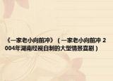 《一家老小向前冲》（一家老小向前冲 2004年湖南经视自制的大型情景喜剧）