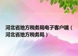 河北省地方税务局电子客户端（河北省地方税务局）