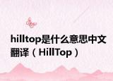 hilltop是什么意思中文翻译（HillTop）