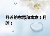 月莲的意思和寓意（月莲）