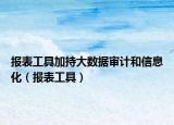 报表工具加持大数据审计和信息化（报表工具）