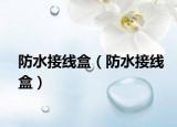 防水接线盒（防水接线盒）