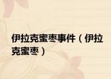 伊拉克蜜枣事件（伊拉克蜜枣）
