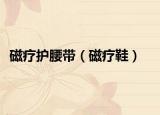磁疗护腰带（磁疗鞋）