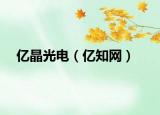 亿晶光电（亿知网）