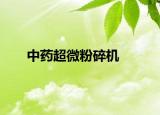 中药超微粉碎机