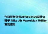 今日更新货号AH6834406是什么鞋子 Nike Air VaporMax Utility发售信息