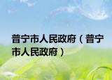 普宁市人民政府（普宁市人民政府）