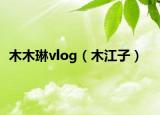 木木琳vlog（木江子）